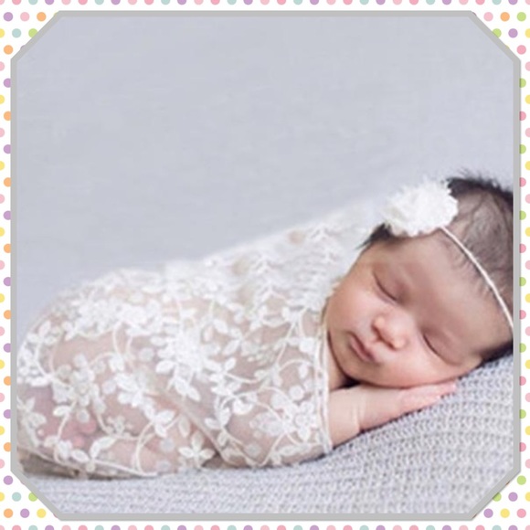 🌸Delicate Lace Cover Photo Prop🌸 - Picture 3 of 7